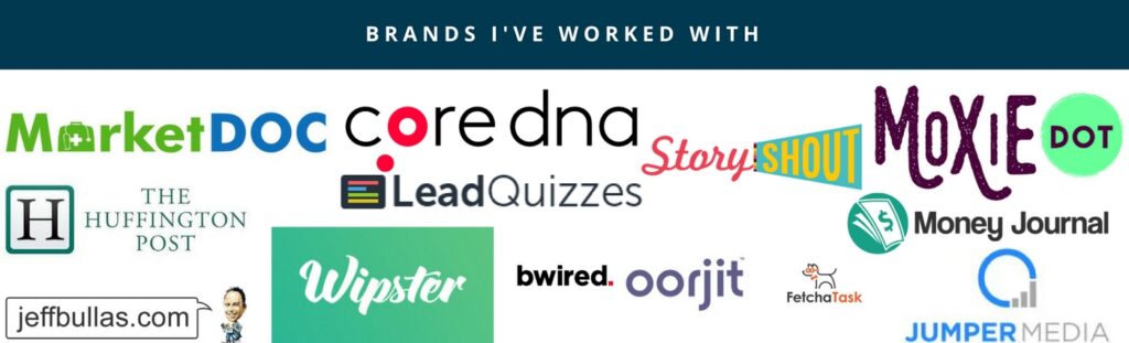 brands I've Worked With